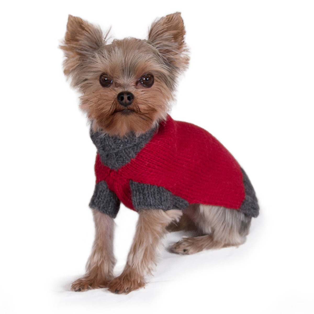 Turtleneck Sweater - Red - J-Dog Designs